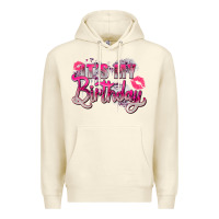 Sandshell pink its my birthday Premium Hoodie - Zillion Design Studio