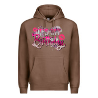 Chestnut pink its my birthday Premium Hoodie - Zillion Design Studio