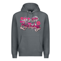 Rock pink its my birthday Premium Hoodie - Zillion Design Studio