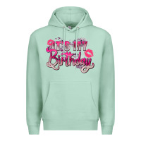 Seafoam pink its my birthday Premium Hoodie - Zillion Design Studio