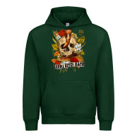 Forest Green karma bites back Urban Hoodie - RanaPortraitStore