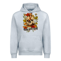 Heather Grey karma bites back Urban Hoodie - RanaPortraitStore