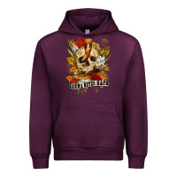 Mauve Wine karma bites back Urban Hoodie - RanaPortraitStore