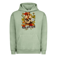 Pigment Oil Green karma bites back Urban Hoodie - RanaPortraitStore