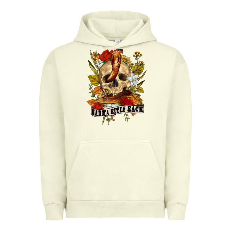 Karma Bites Back Urban Hoodie by RanaPortraitStore | Teevron