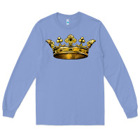Colony Blue crown Long Sleeve Tee - BarkalooDesign