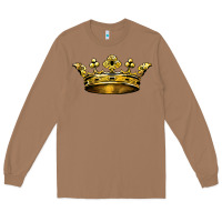 Toasted Coconut crown Long Sleeve Tee - BarkalooDesign