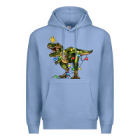 Tree Rex Christmas Premium Hoodie | Teevron