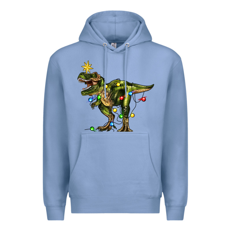 Tree Rex Christmas Premium Hoodie by Zillion Design Studio | Teevron