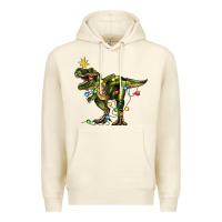 Sandshell tree rex christmas Premium Hoodie - Zillion Design Studio