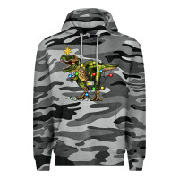 Slate Camo tree rex christmas Premium Hoodie - Zillion Design Studio
