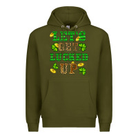 Army Green st patricks day lets get lucked up Premium Hoodie - RanaPortraitStore
