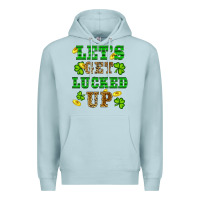 Blue Mist st patricks day lets get lucked up Premium Hoodie - RanaPortraitStore