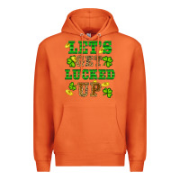 Carrot st patricks day lets get lucked up Premium Hoodie - RanaPortraitStore