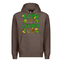 Coffee st patricks day lets get lucked up Premium Hoodie - RanaPortraitStore