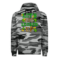 Slate Camo st patricks day lets get lucked up Premium Hoodie - RanaPortraitStore