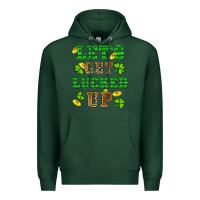 Sports Green st patricks day lets get lucked up Premium Hoodie - RanaPortraitStore