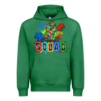 Emerald support squad autism Urban Hoodie - Zillion Design Studio