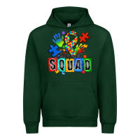 Foreset Green support squad autism Urban Hoodie - Zillion Design Studio