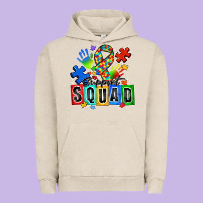 Urban Hoodie support squad autism