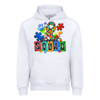 White support squad autism Urban Hoodie - Zillion Design Studio