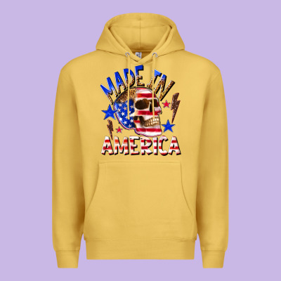 Made In America Premium Hoodie Designed By Texasbilliewilder