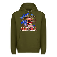 Army Green made in america Premium Hoodie - texasbilliewilder