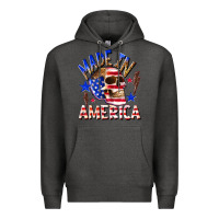 Charcoal Heather made in america Premium Hoodie - texasbilliewilder