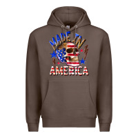 Coffee made in america Premium Hoodie - texasbilliewilder