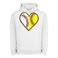 Pigment Lunar Rock baseball and softball heart Urban Hoodie - texasbilliewilder