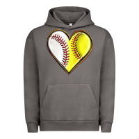 Pigment Tornado baseball and softball heart Urban Hoodie - texasbilliewilder