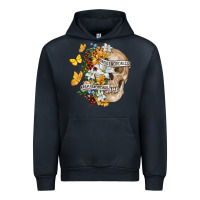 Navy Kinda Emotional Kinda Emotionless Urban Hoodie - RanaPortraitStore