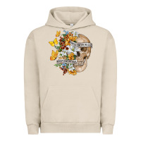 Pigment French Oak Kinda Emotional Kinda Emotionless Urban Hoodie - RanaPortraitStore