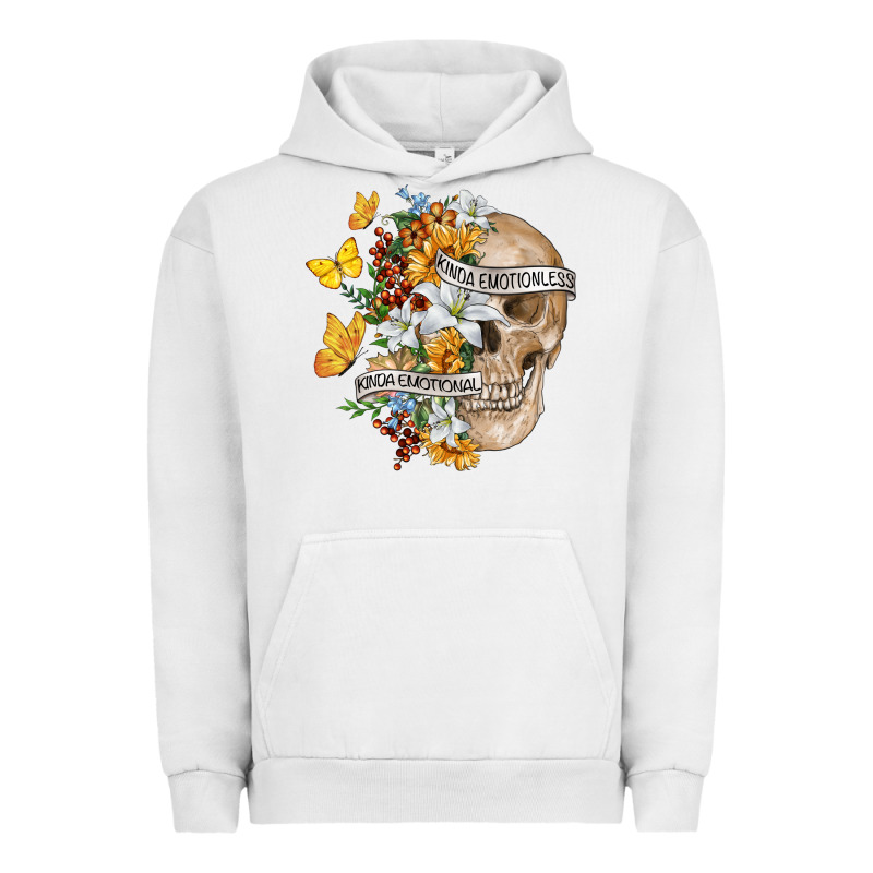 Kinda Emotional Kinda Emotionless Urban Hoodie by RanaPortraitStore | Teevron