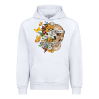 White Kinda Emotional Kinda Emotionless Urban Hoodie - RanaPortraitStore