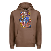 Chestnut love 4th of july with gnome Premium Hoodie - texasbilliewilder