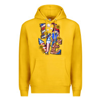Lemon love 4th of july with gnome Premium Hoodie - texasbilliewilder