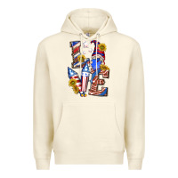 Sandshell love 4th of july with gnome Premium Hoodie - texasbilliewilder