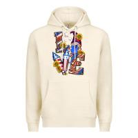 Tofu love 4th of july with gnome Premium Hoodie - texasbilliewilder