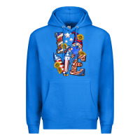True Royal love 4th of july with gnome Premium Hoodie - texasbilliewilder
