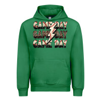 Emerald game day game day baseball lightning bolt Urban Hoodie - Zillion Design Studio