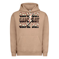 Pigment Burro game day game day baseball lightning bolt Urban Hoodie - Zillion Design Studio