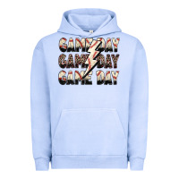 Pigment Grape Ice game day game day baseball lightning bolt Urban Hoodie - Zillion Design Studio