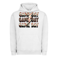 Pigment Lunar Rock game day game day baseball lightning bolt Urban Hoodie - Zillion Design Studio