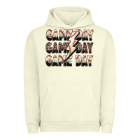 Pigment Pistachio game day game day baseball lightning bolt Urban Hoodie - Zillion Design Studio
