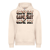 Sandshell game day game day baseball lightning bolt Urban Hoodie - Zillion Design Studio