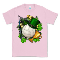 Bubblegum Pink st.patrick's day volleyball Classic Tee - FaDigitalArtStudio