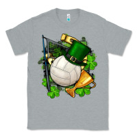 Heather Grey st.patrick's day volleyball Classic Tee - FaDigitalArtStudio
