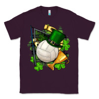 Plum st.patrick's day volleyball Classic Tee - FaDigitalArtStudio