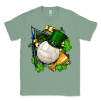 Sage st.patrick's day volleyball Classic Tee - FaDigitalArtStudio